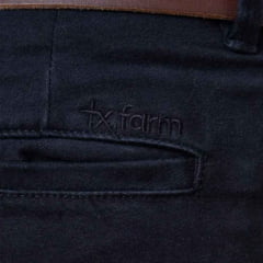 Calça Masculina Texas Farm Sarja Preto Casual Bootcut Ref: PDMS001