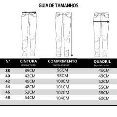 Calça Masculina TXC Jeans Bronco Azul Relaxed Fit 14 Oz Com Bordado No Bolso Ref:18322