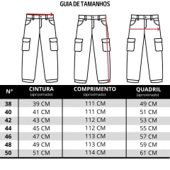 Calça Masculina Wrangler Brim Cargo Regular Cinza Chumbo Ref: WM1801