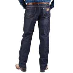 Calça Masculina Wrangler Jeans 13M Big E Tall Western Cowboy Azul Escuro Ref:13MEWPW38UN