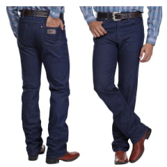 Calça Masculina Wrangler Jeans 13M Western Cowboy Cut - Azul Escuro REF: 13MWZRF36UN