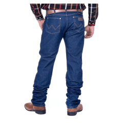 Calça Masculina Wrangler Jeans Azul Escuro 13M Big E Tall Western Azul Escuro 100% Algodão Ref.13MWZPW38UN