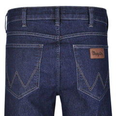 Calça Masculina Wrangler Jeans Azul Escuro Com Lycra Urban Texas Regular REF: WM1206 UN