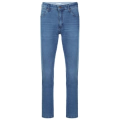 Calça Masculina Wrangler Jeans Azul Médio Com Lycra Action Confort Ref:WM1152UN