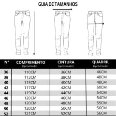 Calça Jeans Masculina Carpinteira Arizona Delavê