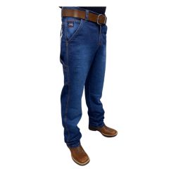 Calça Jeans Masculina Carpinteira Os Boiadeiros 100% Algodão