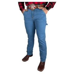 Calça Jeans Masculina Carpinteira Os Boiadeiros Clara