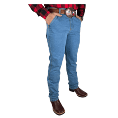 Calça Jeans Masculina Carpinteira Os Boiadeiros Clara