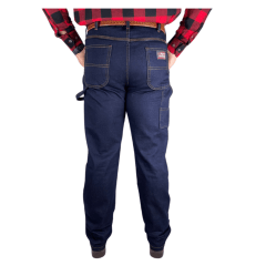 Calça Jeans Masculina Carpinteira Os Boiadeiros Escura