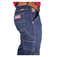 Calça Jeans Masculina Carpinteira Os Boiadeiros Escura