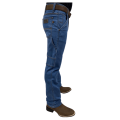 Calça Jeans Masculina Carpinteira Race Bull Delavê