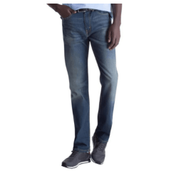 Calça Jeans Masculina Levi's 505 Regular Azul Ref.005051064