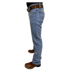 Calça Jeans Masculina Rodeio Country Delavê Clara  Ref. 3004