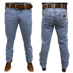 Calça Jeans Masculina Rodeio Country Delavê Clara  Ref. 3004