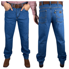 Calça Jeans Masculina Terra de Rodeio Delavê Ref: 060DV