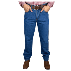 Calça Jeans Masculina Terra de Rodeio Delavê Ref: 060DV