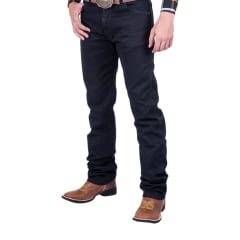 Calça Jeans Masculina Wrangler Preta Elastic Ref:13M68BK36UN