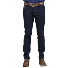 Calça masculina Docks Jeans Azul Amaciada - Ref. 102738