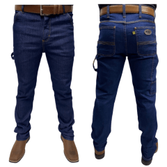 Calça Masculina Terra de Rodeio Carpinteira - Azul Escuro