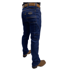 Calça Masculina Terra de Rodeio Carpinteira - Azul Escuro