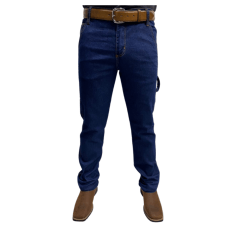 Calça Masculina Terra de Rodeio Carpinteira - Azul Stone