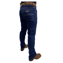 Calça Masculina Terra de Rodeio Carpinteira - Azul Stone