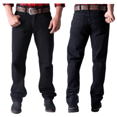 Calça Masculina Texas Farm Jeans Black Absolute - Ref.PDM015