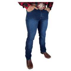 Calça Masculina Tradicional Os Boiadeiros Azul Ref:020