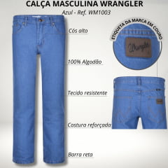 Calça Masculina Wrangler Jeans Cody Classic - REF: WM1003UN