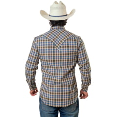 Camisa Masculina Texas Farm Flanelada Western Xadrez Policromado - Ref:CAL653