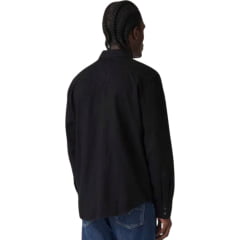 Camisa Masculina Levi's Barstow Western Standard Fit Manga Longa Preta REF:857440002