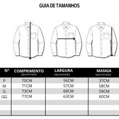 Camisa Masculina For Texas Manga Longa Xadrez Azul Claro E Laranja Premium