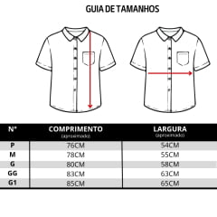 Camisa Masculina Laço Forte Manga Curta Xadrez Laranja Logo Bege Ref:92051