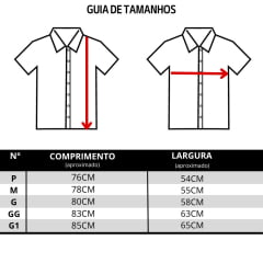 Camisa Masculina Laço Forte Manga Curta Xadrez Preto/Branco Com  Logo Bordô Ref:M.C.S.X.9205