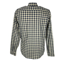 Camisa Masculina MX 72 Concept Fit Cambraia Xadrez Azul Marinho Ref: 24137