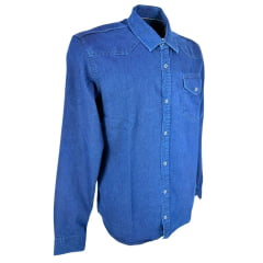 Camisa Masculina MX 72 Concept Fit Jeans Country Azul Escuro R. 24108