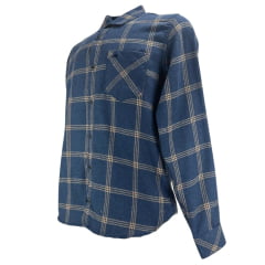 Camisa Masculina MX 72 Concept Flanela Azul Marinho R.24027