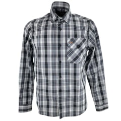 Camisa Masculina MX 72 Country Manga Longa Xadrez Preto 100% Austin Ref: 25565 Camisa Masculina MX 72 Country Manga Longa Xadrez Preto 100% Austin Ref: 25565