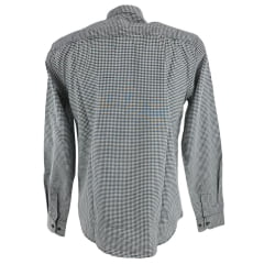 Camisa Masculina MX 72 Country Manga Longa Xadrez Preto E Branco Miudo Turim Ref: 25564