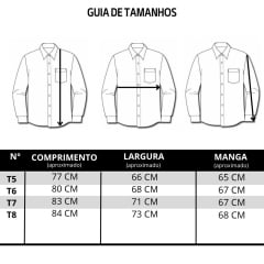 Camisa Masculina MX72 Plus Size Flanelada Xadrez Manga Longa Cinza/Preto Sem Bolso Ref:24042