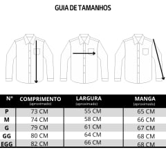 Camisa Masculina Ox Horns Manga Longa Xadrez Azul E Preto Ref:9514
