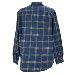 Camisa Masculina Plus Size MX 72 Concept Flanela Azul Marinho R.24042