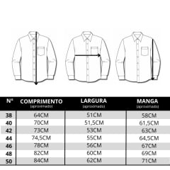 Camisa Masculina Santa Fé Térmica Tradicional La Criolla Xadrez Azul/Marrom REF:01