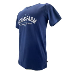 Camiseta Masculina Texas Farm Manga Curta Ref:388 - Escolha a cor