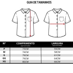 Camisa Masculina Texas Farm Manga Curta Xadrez Azul E Branco Logo Marinho REF:CAC940