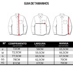 Camisa Masculina Texas Farm Manga Longa Xadrez Azul Claro Logo Marrom REF:CAL659