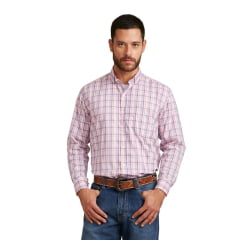 Camisa Masculina TXC Custom Rosa e Azul - Ref: 2941L