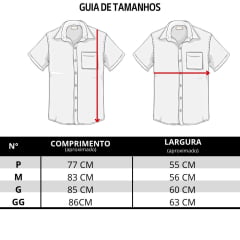 Camisa Masculina TXC RAM Sarja Marinho Manga Curta Botões De Pressão Logo Aplicado - REF:RAM29223C