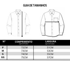 Camisa Masculina TXC Worker Sarja Manga Longa Verde Militar Logo Bordado Ref:29222L