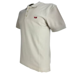 Camisa Polo Masculina Levi's Bege Ref:LB0030156